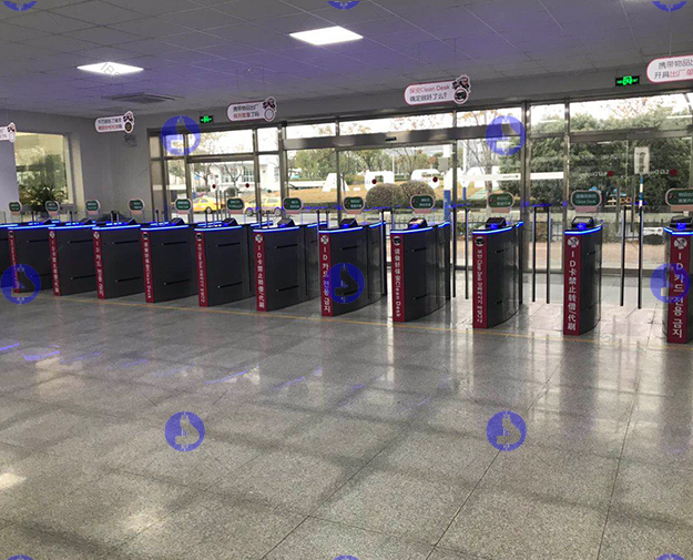大型工廠(chǎng)速通門(mén)案例：喜興電子高端速通門(mén)案例